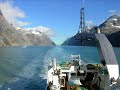 M/Tr Rosvik sailing thru Prins Christian Sund