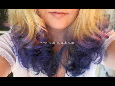 how to dye hair equally