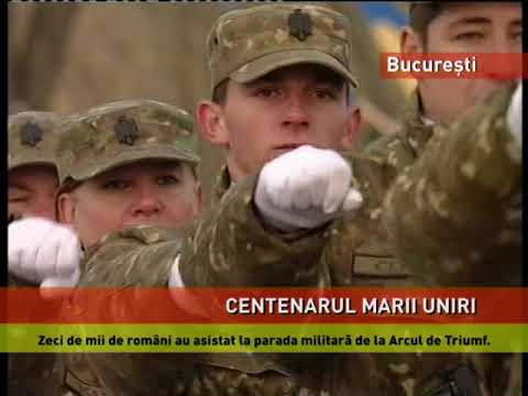 Centenarul Marii Uniri, parade militare și ceremonii în toată țara