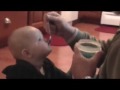 Zoe Eating Jello with Grandpa