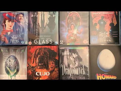 April 2019 Blu Ray/4k collection update. Disney, steelbook, arrow, 101, eureka & indicator