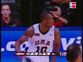USA Vs Argentina FIBA tournament 2007 basketball