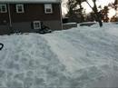 Sledding at Grampy\