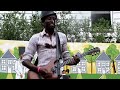 Keziah Jones performing 