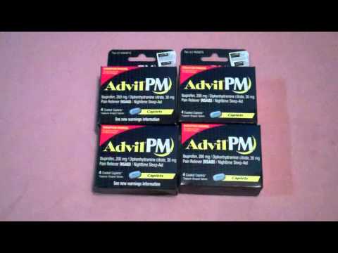 how to trip on advil pm