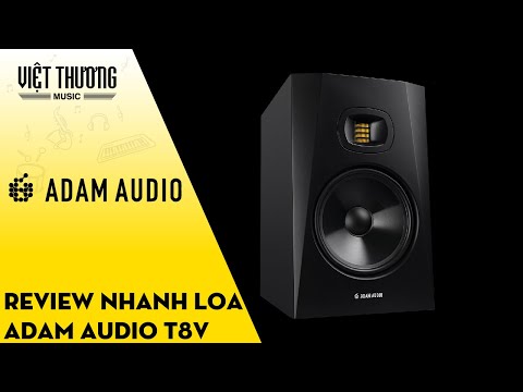 Review nhanh Loa Kiểm Âm cho phòng thu Adam Audio T8V
