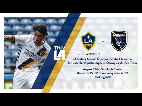 Video: TEASER: LA Galaxy Special Olympics Unified vs. San Jose Earthquakes Special Olympics Unified