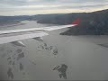 Landing in Kangerlussuaq Greenland