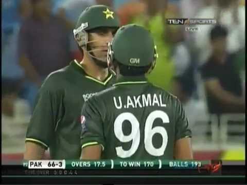 Umar Akmal 91 runs vs Srilanka