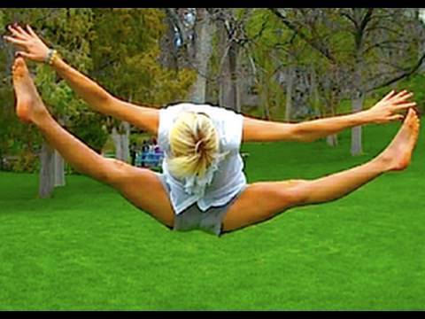 AMAZING CHEERLOSER STUNTS!