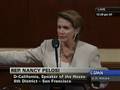 Speaker Pelosi (D-CA) on Financial Rescue Bill