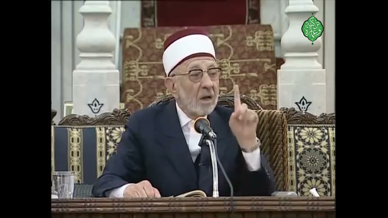 وفي كل شيء له آية تدل على أنه  واحد |  مقاطع من شرح الحكم-8-