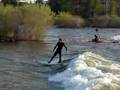 Sufing the Clark Fork River, Missoula, MT