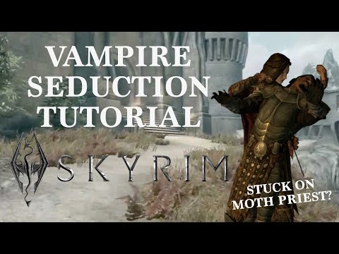how to vampire seduction skyrim