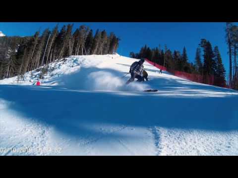 Катание на горных лыжах в Архыз