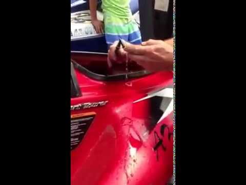 how to unclog a jet ski