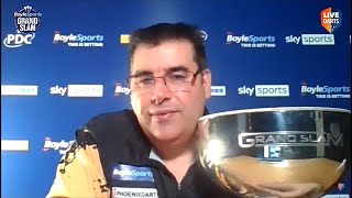 James Wade on reaching 2020 Grand Slam final: “I was almost emotional, I thought I'd thrown it away”