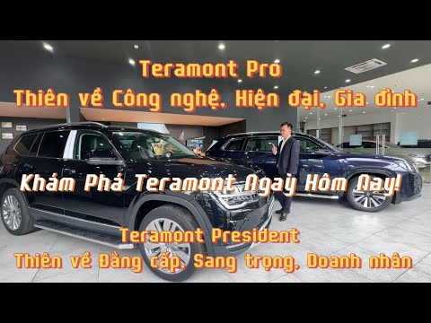 So Sánh Teramont President Và Teramont Pro: Chủ Tịch Sang Trọng Hay Công Nghệ Gia Đình?