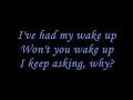 Avril Lavigne - Slipped Away (Lyrics)