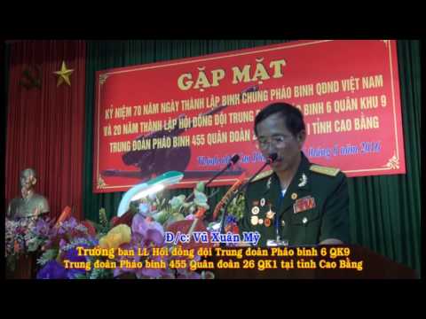 Gặp mặt cựu chiến binh Pháo binh 26/6/2016 tại Cao Bằng Phần 2