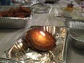 mendy attempts to light a latke.AVI