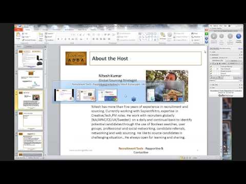 Rapportive and Contactive Rapportive and Contactive