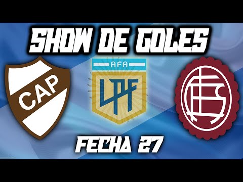 PRIMERA DIVISION ARGENTINA 2022 | Fecha 27 | PLATE...