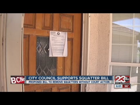 how to remove squatters