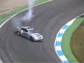 Mercedes CL 55 AMG drifting with fireworks