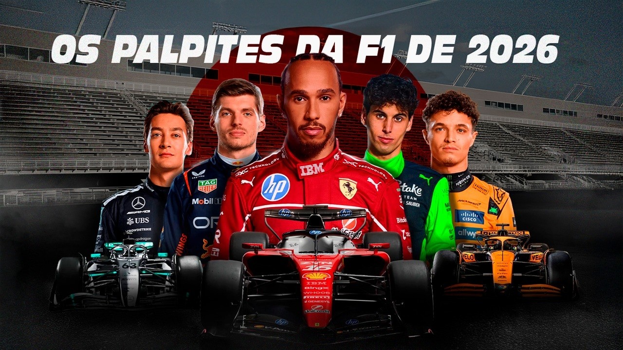 PALPITES DA FÓRMULA 1 2026 - AO VIVO