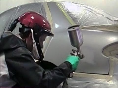 how to paint a car at home