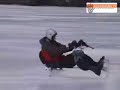 Kite Ice Butt Boarding