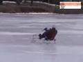 Kite Ice Butt Boarding