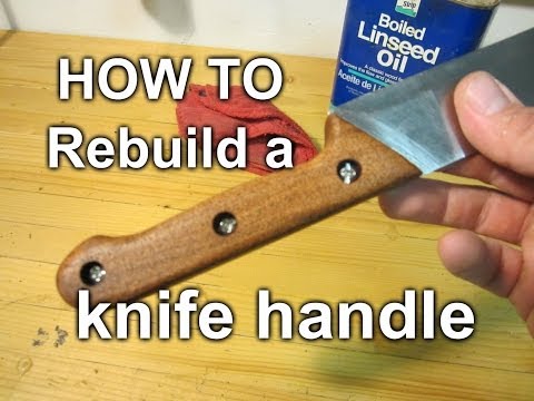 how to repair knife handle
