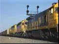 ATSF 8158 Westbound at Tehachapi Depot ATSF 8158 Westbound at Tehachapi Depot