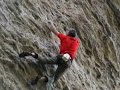 stef dans un 8a a venasque