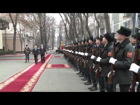 Президент Николае Тимофти принял верительные грамоты послов трех стран