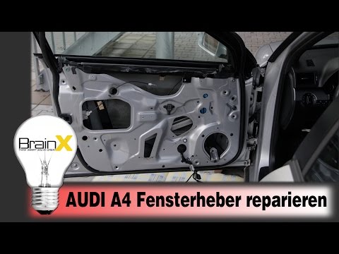 Fensterheber erneuern Audi A4 8E B6 & B7 2004 - 2008 / Audi A4 Window Regulator Replacement