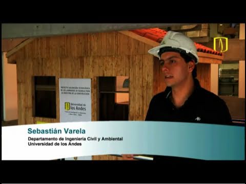 guadua - Con simulaciones de terremotos de gran intensidad, se examinan en Los Andes las propiedades de la guadua como material de construcción. Para las pruebas, des...