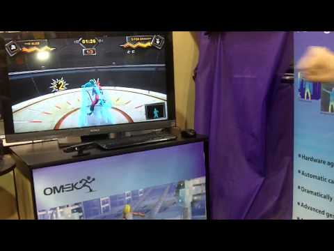 Omek Interactive demonstrates motion-control