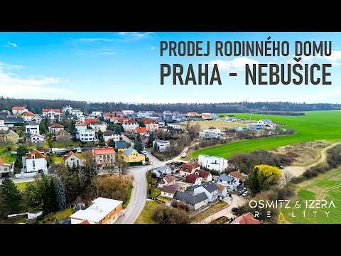 Video Rodinný dům s velkým potenciálem v Praze Nebušicích