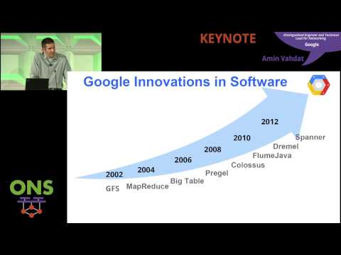 ONS2014 Keynote: Amin Vahdat, Google