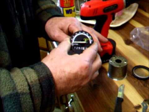 how to repair a vdo tachometer