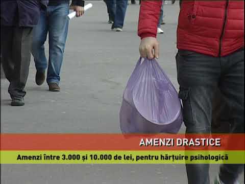 Amenzi drastice pentru hărțuirea psihologică și pentru cea stradală