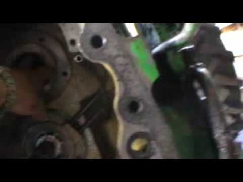 how to check the oil on a john deere b
