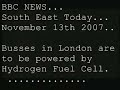 Hydrogen Fuel Cell  BBC NEWS Clip 13th Nov 2007