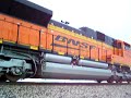 A newer voice, emd 710g in a BNSF sd70ace