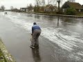 Skaatsen in de Weerribben