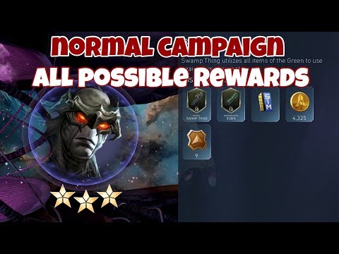 Injustice 2 Mobile Campaign All Possible Rewards