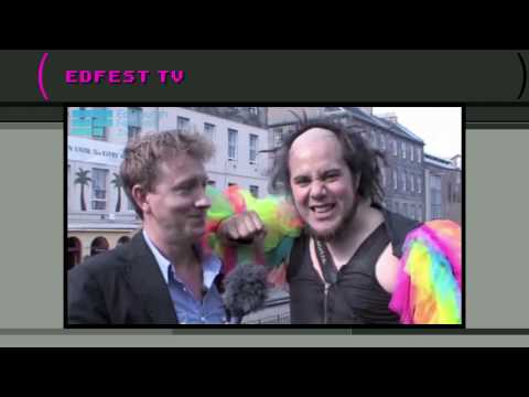 babham - Babham 2000 in super good interview at Edinburg fringe to make professional promotion for mega show. I now tell about technopipe and ultra 3D.
